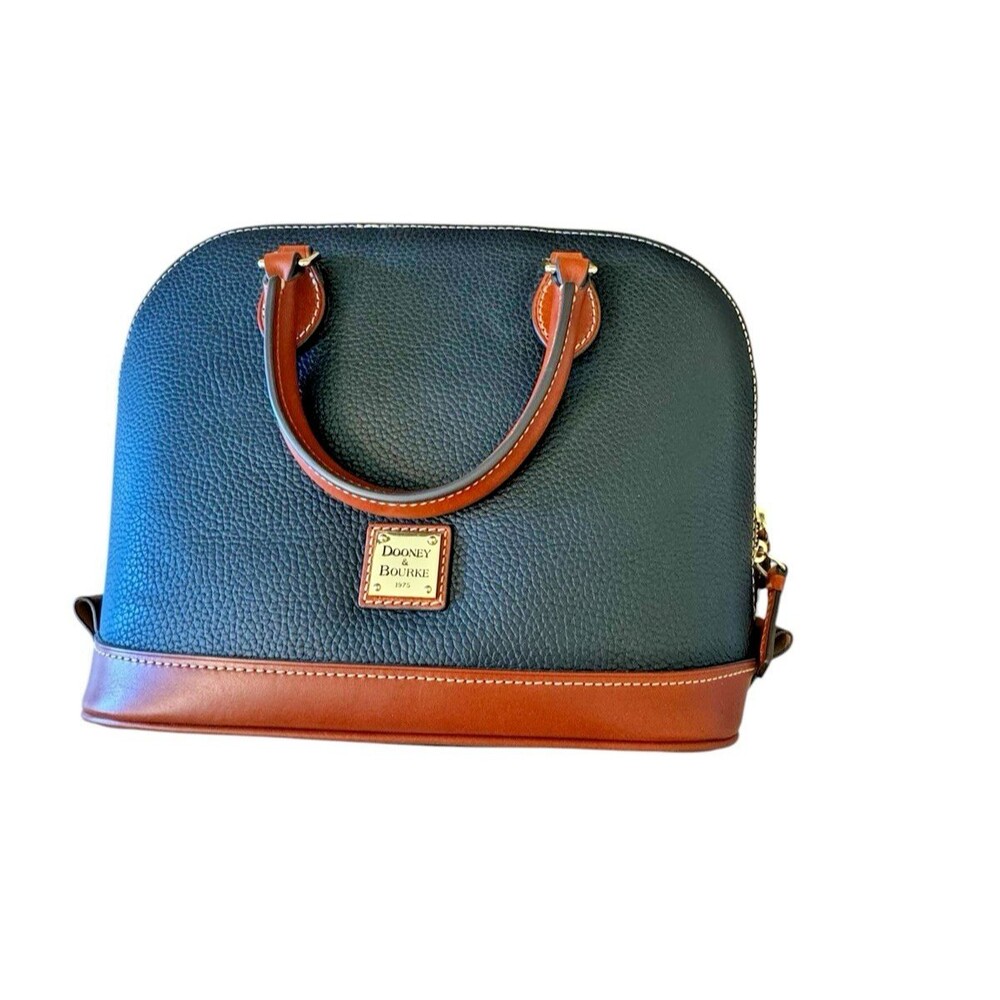 Dooney & Bourke Zip Zip Satchel Pebble Grain Collection NWT - Picture 7 of 16